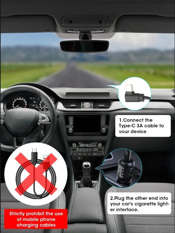 Protect Your Car with 4K UHD Smart Dash Cam – Night Vision, GPS, WiFi, G-Sensor, Parking Mode + SD Card Bundle