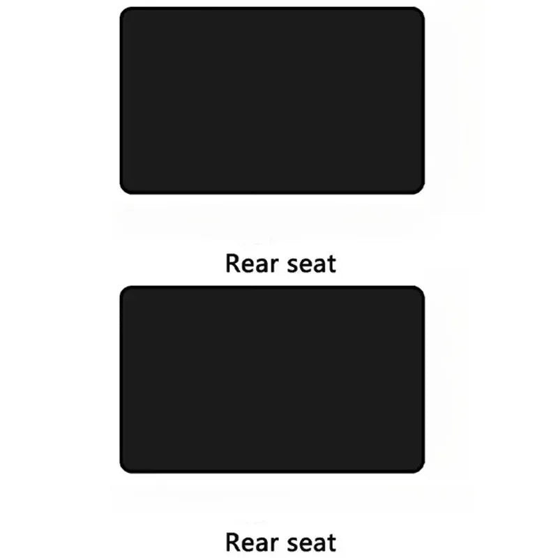 4PCS Car Magnetic Sunshade – Universal Window Shade Set for UV Protection, Heat Reduction & Privacy”