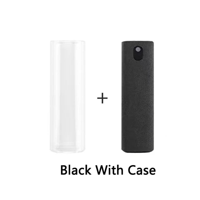 2-in-1 Screen Cleaner Spray with Microfiber Wipe – Portable Phone, Tablet & Laptop Cleaning Kit”