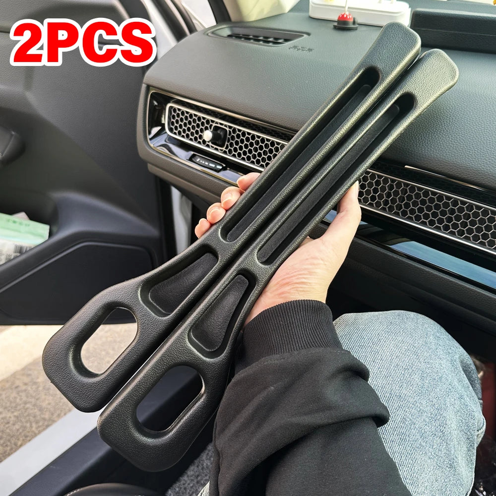 2PCS Car Seat Gap Filler Organizer – Crevice Storage Box for Keys, Coins & Small Items”