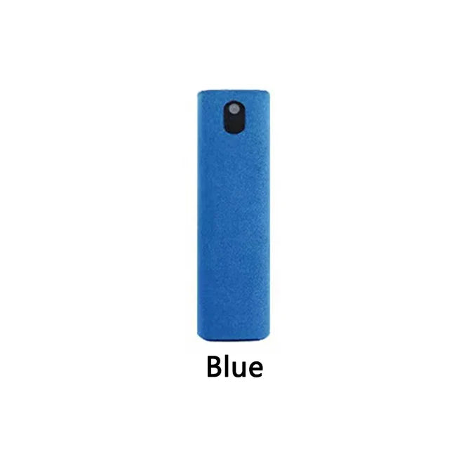 2-in-1 Screen Cleaner Spray with Microfiber Wipe – Portable Phone, Tablet & Laptop Cleaning Kit”