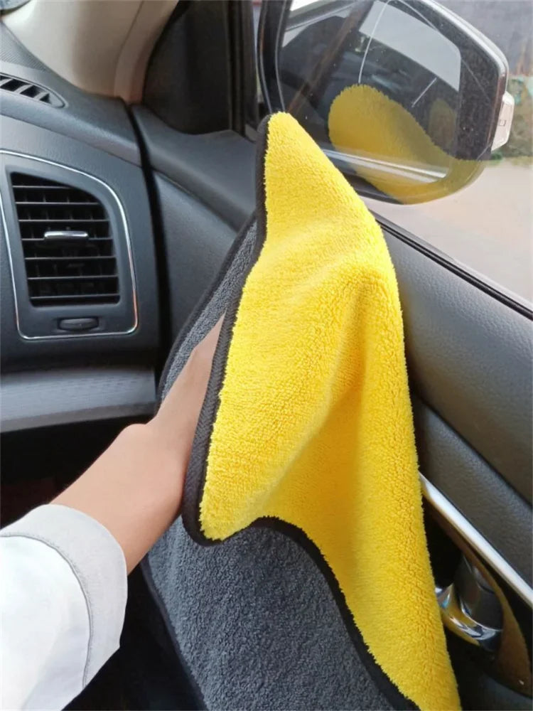 Car Cleaning Microfiber Towels – Lint-Free, Reusable (1/2/6 Pack)
