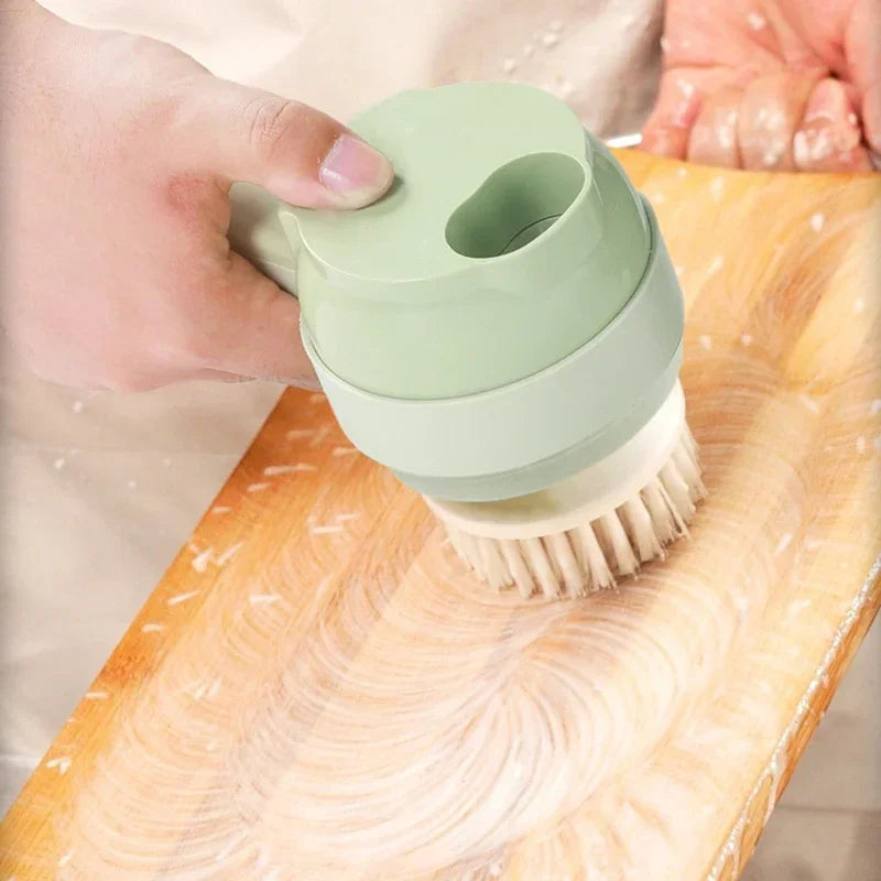 4-in-1 Handheld Electric Vegetable Cutter – Multifunctional Food Chopper, Slicer & Grinder”