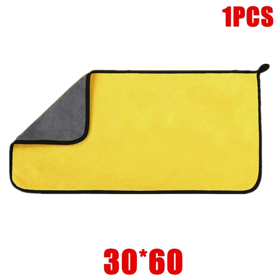 Car Cleaning Microfiber Towels – Lint-Free, Reusable (1/2/6 Pack)