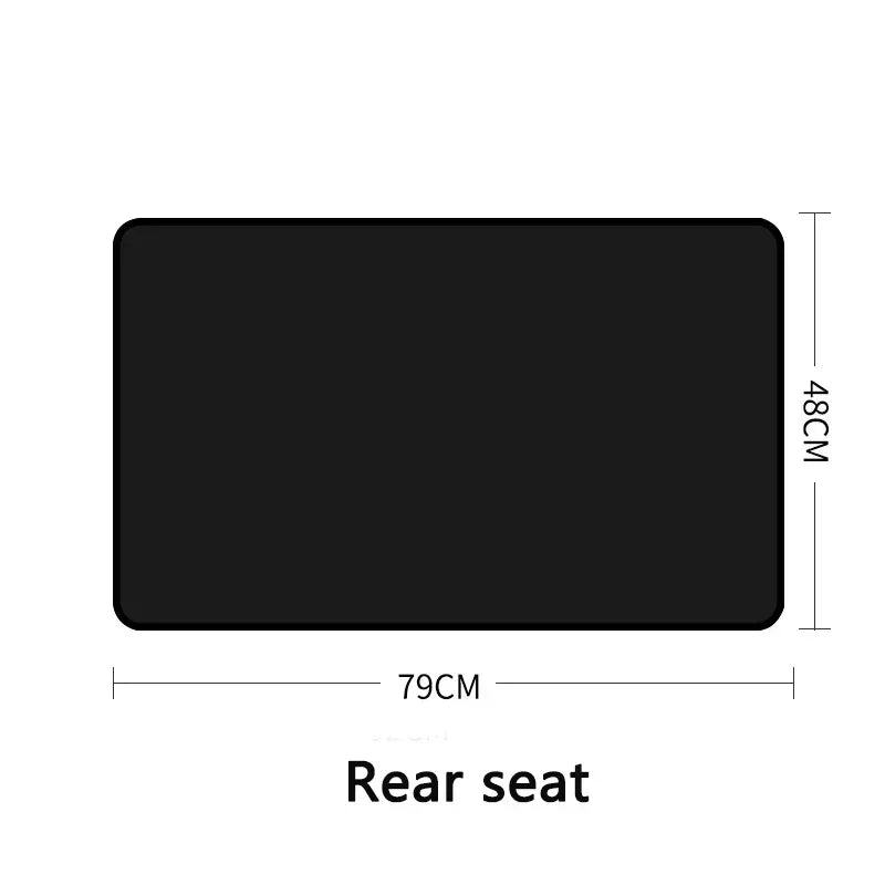 4PCS Car Magnetic Sunshade – Universal Window Shade Set for UV Protection, Heat Reduction & Privacy”