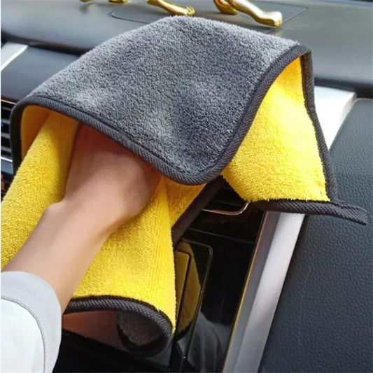 Car Cleaning Microfiber Towels – Lint-Free, Reusable (1/2/6 Pack)