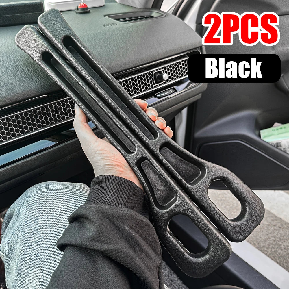 2PCS Car Seat Gap Filler Organizer – Crevice Storage Box for Keys, Coins & Small Items”